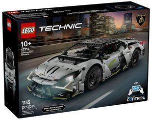 Alt (головне зображення): LEGO Technic Lamborghini Revuelto 42214 &mdash; дистанційно керований суперкар