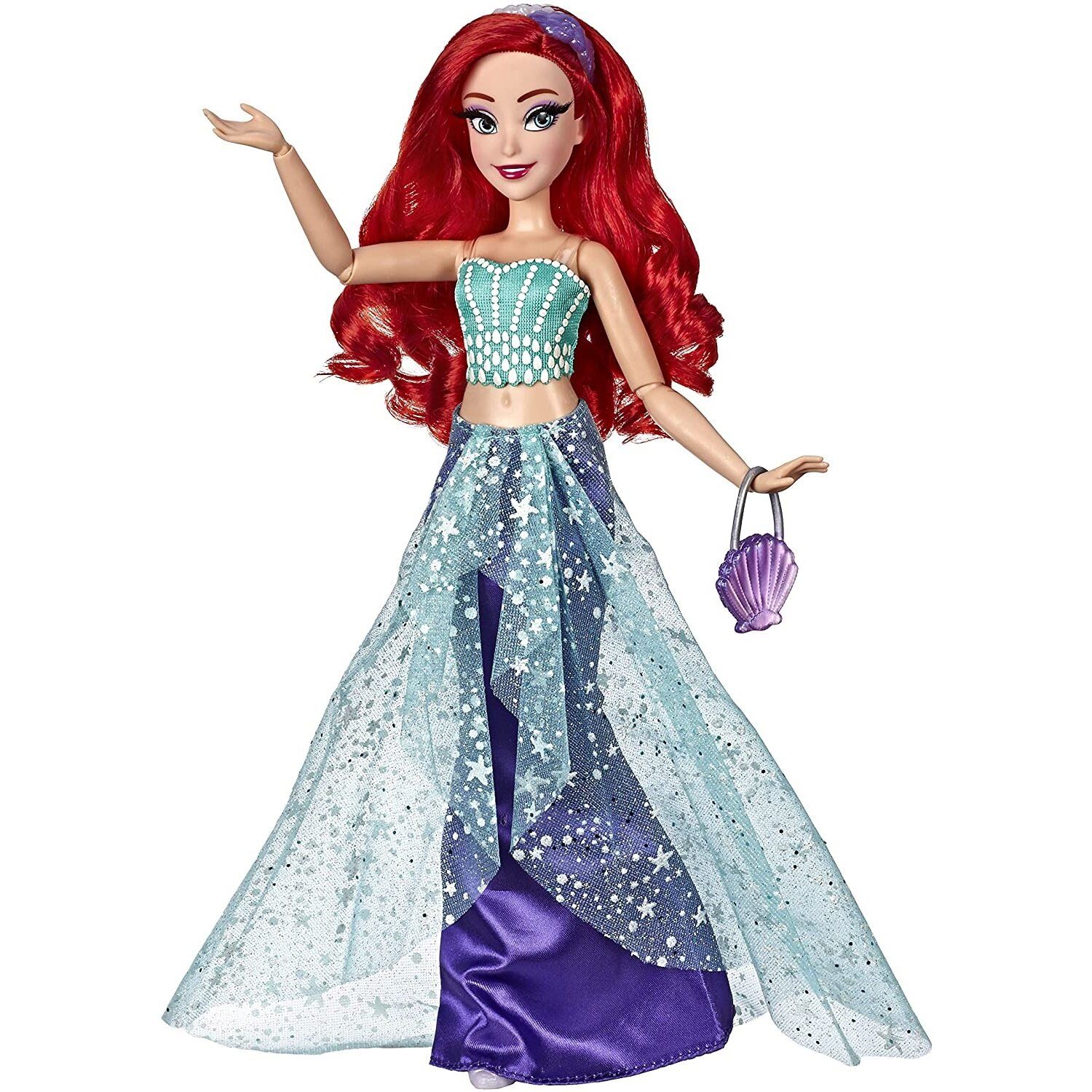 ᐉ Lyalka Disney Princess Princesa Rusalochka Ariel Style Series Zi Spravzhnimi Viyami Kupiti Original V Kiyevi I Ukrayini Cina Vidguki Dostavka Internet Magazin Brendovih Igrashok Toysline