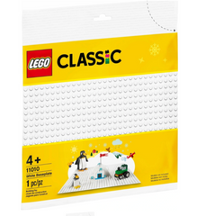 LEGO Classic Базовая пластина белого цвета 11010