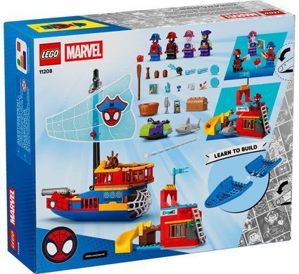 LEGO Super Heroes Marvel Spidey Пиратский корабль команды Паука (11208) &ndash; фото товара LEGO из категории LEGO Marvel Super Heroes. Оригинал, доставка по Украине