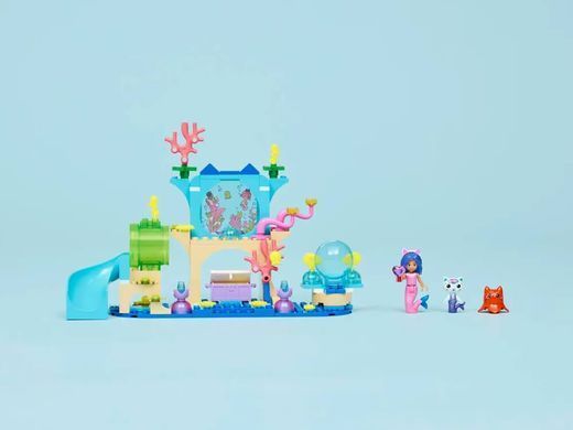 LEGO Gabby's Dollhouse Акваріумні пригоди русалоньки Ґаббі 103 деталі (11204) &ndash; фото товару LEGO з категорії LEGO Gabby's Dollhouse. Оригінал, доставка по Україні