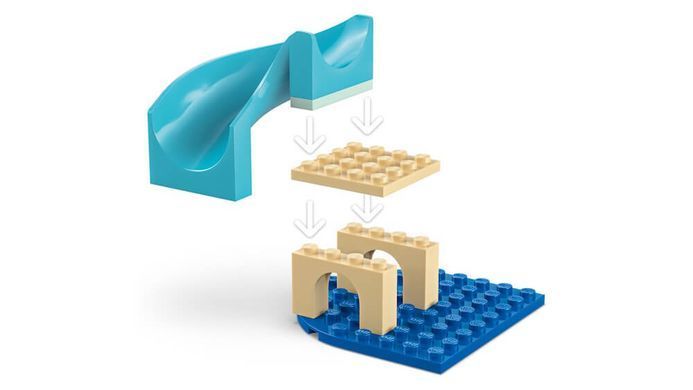 LEGO Gabby's Dollhouse Акваріумні пригоди русалоньки Ґаббі 103 деталі (11204) &ndash; фото товару LEGO з категорії LEGO Gabby's Dollhouse. Оригінал, доставка по Україні