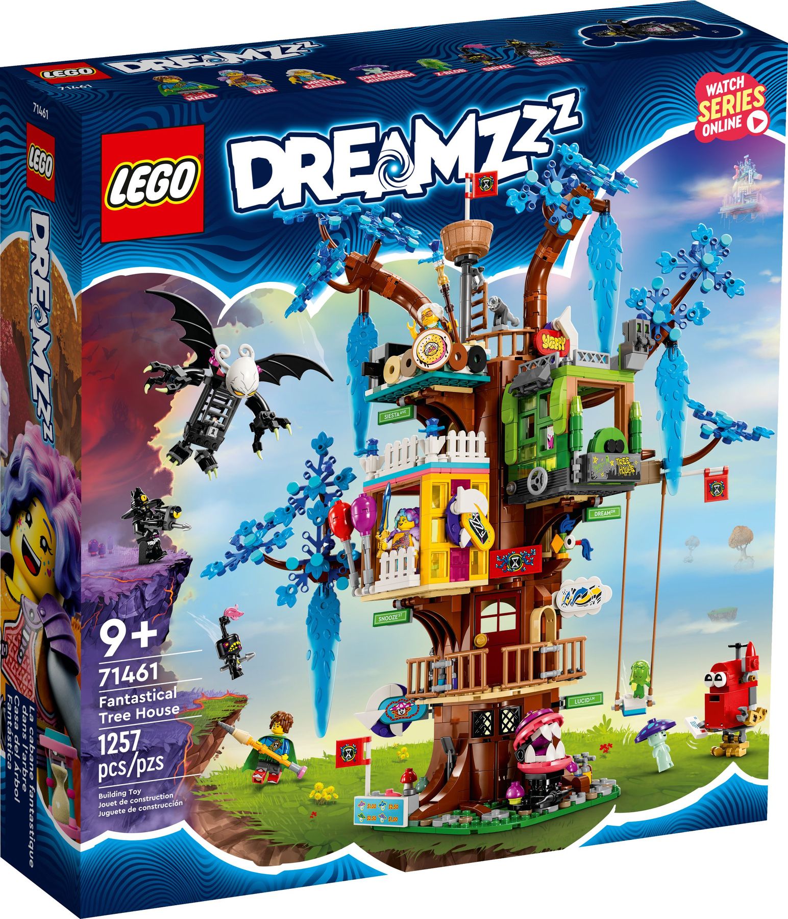 ᐉ Конструктор LEGO DREAMZzz Фантастический дом на дереве 1257 деталей  (71461) купить недорого Оригинал в Киеве, Украине: Цена, Отзывы,  Характеристики, Доставка -TOYSLINE