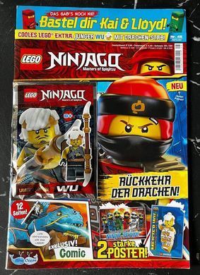 LEGO Ninjago Мініфігурка Молодий Майстер Ву з посохом і зубом дракона (891945) &ndash; фото товару LEGO з категорії LEGO NINJAGO. Оригінал, доставка по Україні