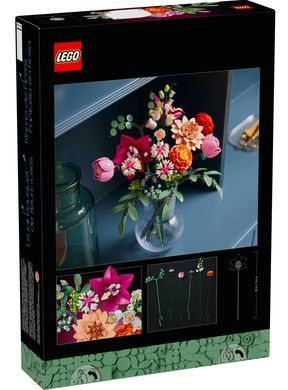 LEGO Botanicals 10342 Милий рожевий букет квітів | ЛЕГО 10342 Квіти Ботанікал колекшн