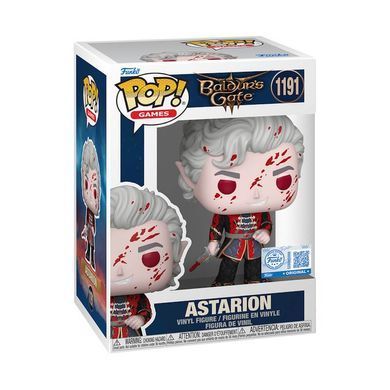 Фігурка Funko Pop! Baldur's Gate Astarion &mdash; Балдурс Гейтс Астаріон (Bloody) #1191 (91829) &ndash; фото товару Funko з категорії Фігурки Funko Pop. Оригінал, доставка по Україні