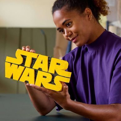 LEGO Star Wars Логотип з кубиків &laquo;Зоряні війни&raquo; (75407) &ndash; фото товару LEGO з категорії LEGO Star Wars. Оригінал, доставка по Україні