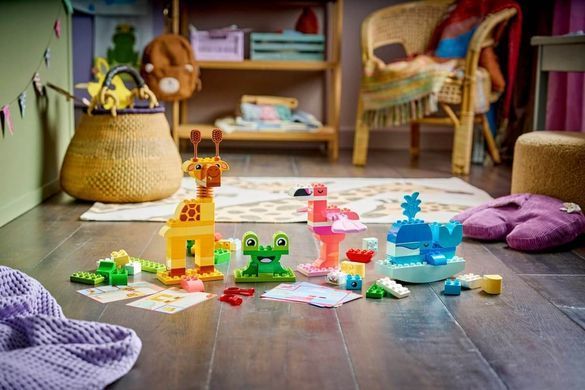 LEGO DUPLO Гра з побудови тварин (10472) &ndash; фото товару LEGO з категорії LEGO DUPLO. Оригінал, доставка по Україні