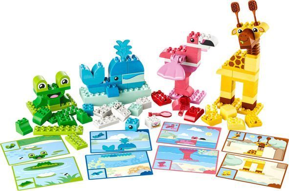 LEGO DUPLO Гра з побудови тварин (10472) &ndash; фото товару LEGO з категорії LEGO DUPLO. Оригінал, доставка по Україні
