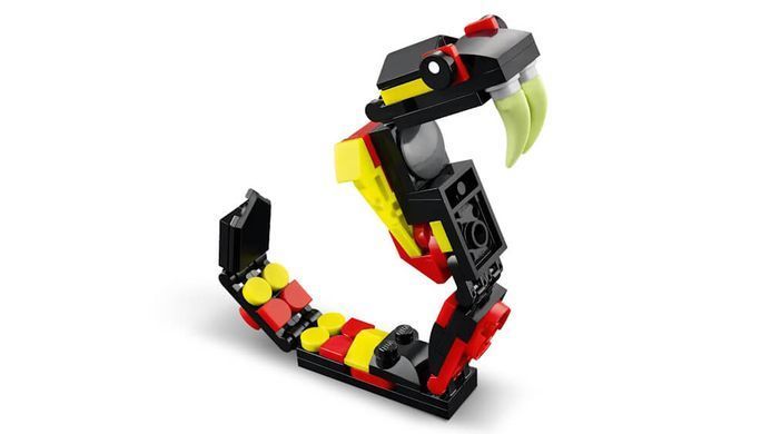 LEGO 31159 Дикі тварини &mdash; іграшкова змія з рухомим тілом