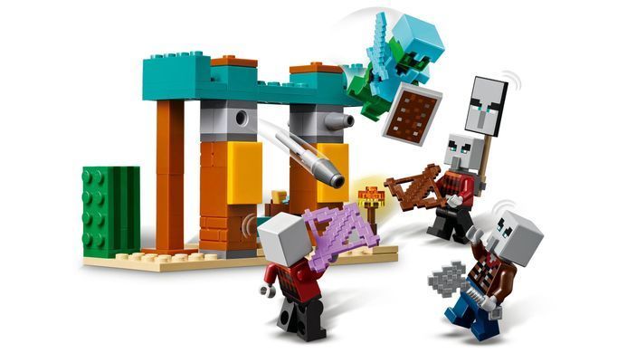 LEGO Minecraft 21267 Пустельний патруль розбійника | ЛЕГО 21267 Майнкрафт