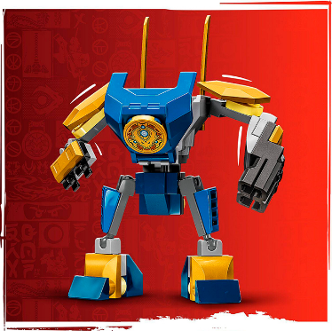 Конструктор LEGO NINJAGO Бойовий набір робота Джея 78 деталей (71805) купити