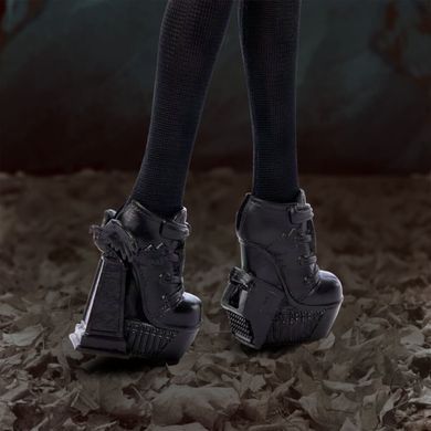 Лялька Monster High Wednesday Addams - Монстер Хай Венздей (JNJ91) &ndash; фото товару Monster High з категорії Ляльки Monster High (Монстер Хай). Оригінал, доставка по Україні