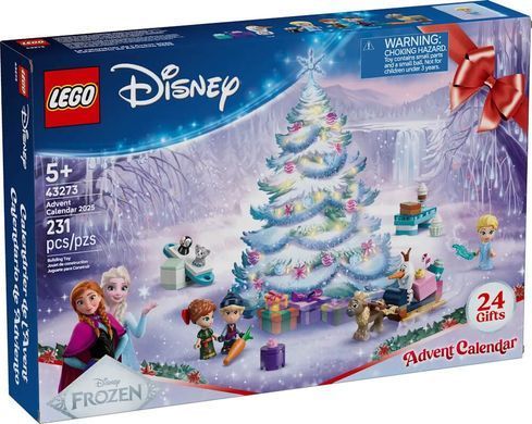 LEGO Disney Адвент календарь 2025 &ndash; Дисней (43273) &ndash; фото товара LEGO из категории LEGO Disney. Оригинал, доставка по Украине