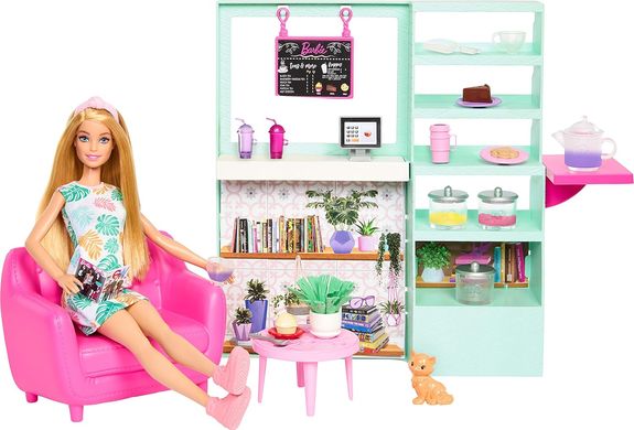 Игровой набор Barbie Релакс в кафе с куклой Барби (HKT94) купить