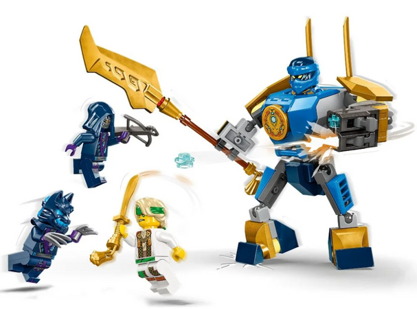 Конструктор LEGO NINJAGO Бойовий набір робота Джея 78 деталей (71805) купити