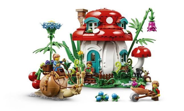 LEGO BrickLink Грибной дом 964 деталей (910037) &ndash; фото товара LEGO из категории LEGO BrickLink Designer Program. Оригинал, доставка по Украине