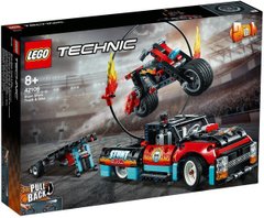 Конструктор Lego Technic Шоу трюков на грузовиках и мотоциклах 610 деталей (42106)