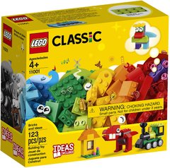 Конструктор LEGO Classic Модели из кубиков 123 детали (11001)