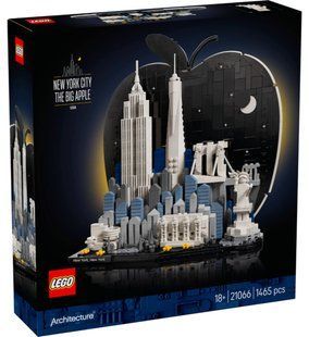 LEGO 21066 Architecture Нью-Йорк &mdash; &laquo;Велике яблуко&raquo;