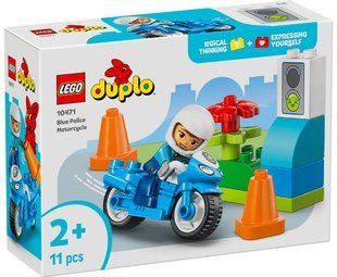 LEGO 10471 DUPLO Синій поліцейський мотоцикл