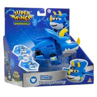 Ігрова фігурка-трансформер Super Wings Transforming Тріко (Trico) (EU790242) &ndash; фото товару Super Wings з категорії Трансформери Super Wings . Оригінал, доставка по Україні