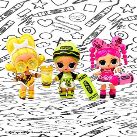Игровой набор с куклой L.O.L. Surprise! Surprise Loves Crayola (505259) купить
