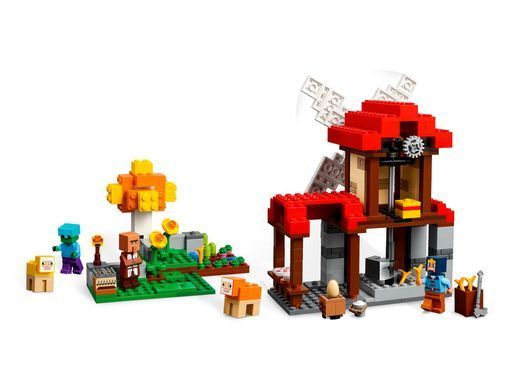 LEGO Minecraft 21262 Ферма з вітряком | ЛЕГО 21262 Майнкрафт