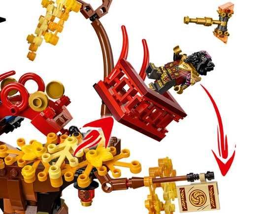 JＩＮページ Конструктор LEGO NINJAGO Храм енергетичних ядер дракона 1029