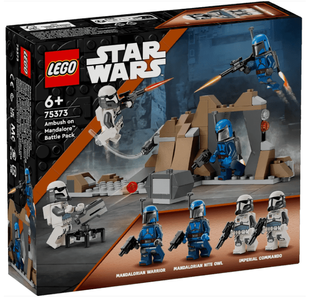 LEGO Star Wars Боевой комплект &laquo;Засада на Мандалоре&raquo; 109 деталей (75373) &ndash; фото товара LEGO из категории LEGO Star Wars. Оригинал, доставка по Украине
