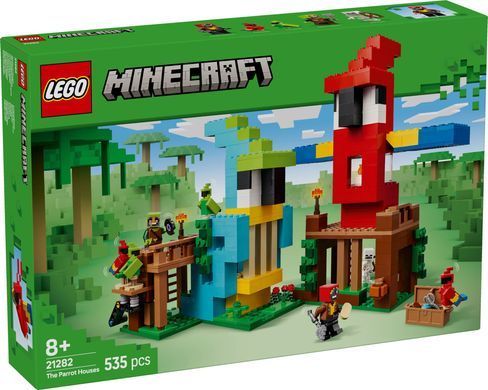 LEGO Minecraft 21282 Домівки для папуг | ЛЕГО 21282 Майнкрафт