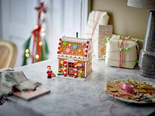 LEGO Seasonal Святковий пряниковий будиночок (40809) &ndash; фото товару LEGO з категорії LEGO Christmas. Оригінал, доставка по Україні