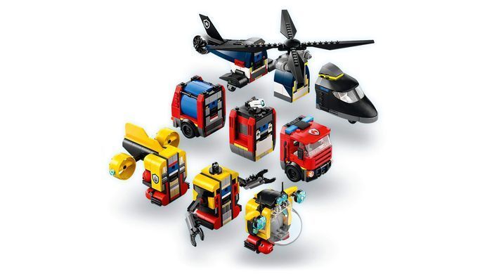 LEGO City 60462 Ремікс вертольотів, пожежних машин і підводних човнів | ЛЕГО 60462 Сіті