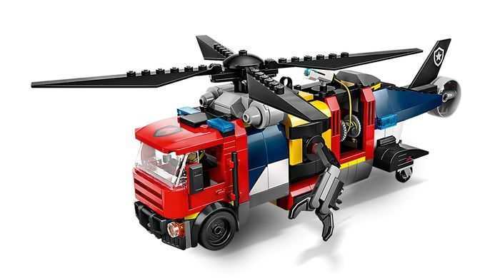 LEGO City 60462 Ремікс вертольотів, пожежних машин і підводних човнів | ЛЕГО 60462 Сіті
