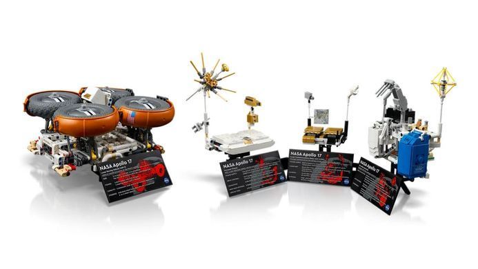 LEGO Technic Місячний автомобіль NASA Apollo 1913 деталей (42182) &ndash; фото товару LEGO з категорії LEGO Technic. Оригінал, доставка по Україні