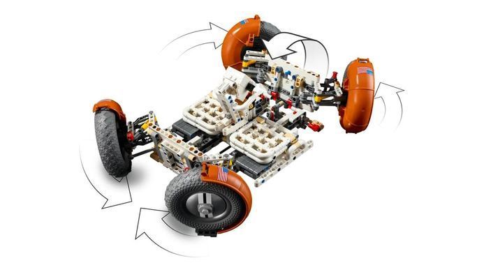 LEGO Technic Місячний автомобіль NASA Apollo 1913 деталей (42182) &ndash; фото товару LEGO з категорії LEGO Technic. Оригінал, доставка по Україні