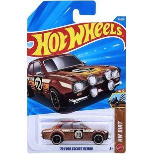 Базовая машинка Hot Wheels '70 Ford Escort RS1600 HW Dirt 1:64 JJK08 &ndash; фото товара Hot Wheels из категории Машинки Хот Вилс - Hot Wheels . Оригинал, доставка по Украине