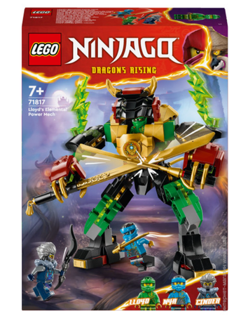 Конструктор LEGO NINJAGO Робот стихії енергії Ллойда 235 деталей (71817) купити