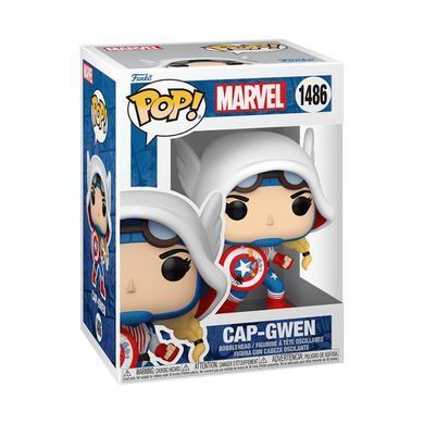 Фигурка Funko Pop! Marvel &mdash; Cap-Gwen #1486 (83724) &ndash; фото товара Funko из категории Фигурки Funko Pop. Оригинал, доставка по Украине