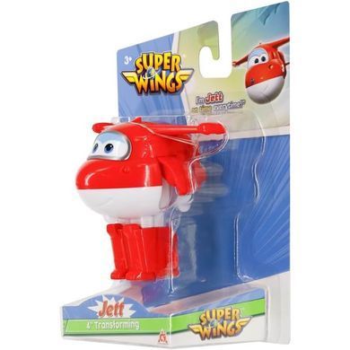 Ігрова фігурка-трансформер Super Wings Transforming Джетт (Jett), 10 см (EU780621) &ndash; фото товару Super Wings з категорії Трансформери Super Wings . Оригінал, доставка по Україні