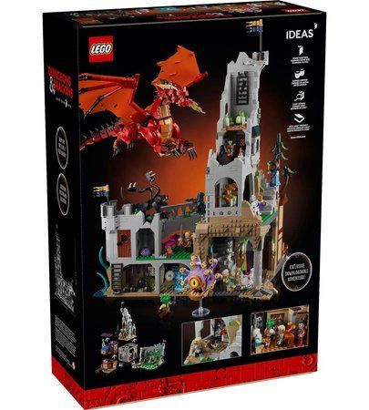 LEGO Ideas Подземелья и драконы: сказка о красном драконе 3745 деталей (21348) &ndash; фото товара LEGO из категории LEGO Ideas. Оригинал, доставка по Украине