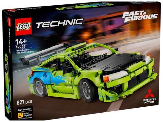LEGO Technic Форсаж Автомобиль Mitsubishi Eclipse (42229) &ndash; фото товара LEGO из категории LEGO Technic. Оригинал, доставка по Украине
