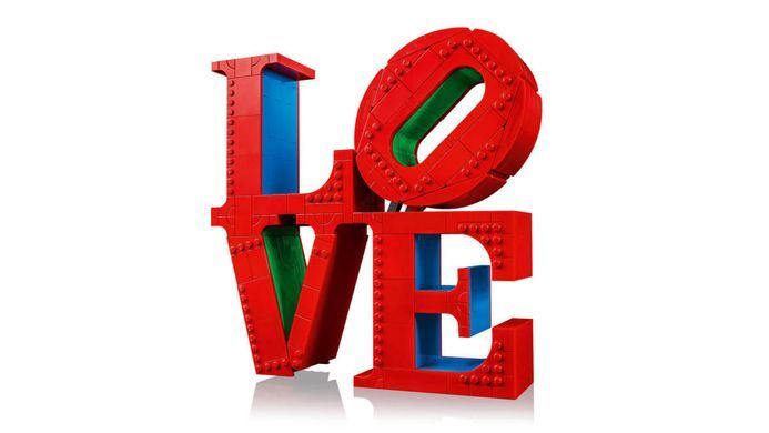 LEGO ART LOVE (31214) &ndash; фото товару LEGO з категорії LEGO Art. Оригінал, доставка по Україні