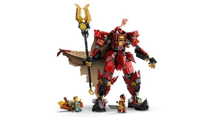 LEGO NINJAGO Робот Вогняного Лицаря (71846) &ndash; фото товару LEGO з категорії LEGO NINJAGO. Оригінал, доставка по Україні