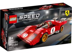 Конструктор Lego Speed Champions 1970 Ferrari 512 M 291 деталь (76906)