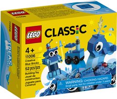 Конструктор LEGO Classic Синий набор для конструирования 52 детали (11006)