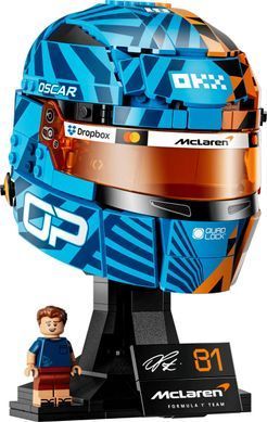 LEGO Editions Formula 1 Шолом Оскара Піастрі McLaren Mastercard F1&reg; Team (43017) &ndash; фото товару LEGO з категорії LEGO Editions. Оригінал, доставка по Україні