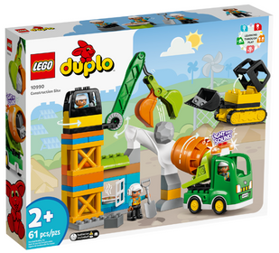 Конструктор LEGO DUPLO Town Строительная площадка 61 деталь (10990) &ndash; фото товара LEGO из категории LEGO DUPLO. Оригинал, доставка по Украине