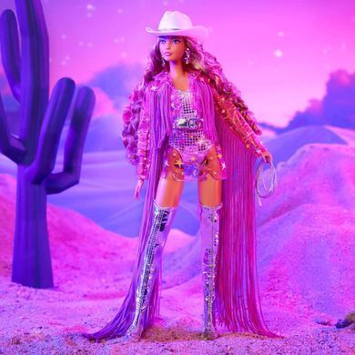 Колекційна лялька Barbie Signature Fashion Frontier (HRM92) &ndash; фото товару Barbie Collector  з категорії Колекційні ляльки Барбі - Barbie Collector. Оригінал, доставка по Україні