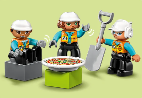 Конструктор LEGO DUPLO Town Будівельний майданчик 61 деталь (10990) &ndash; фото товару LEGO з категорії LEGO DUPLO. Оригінал, доставка по Україні